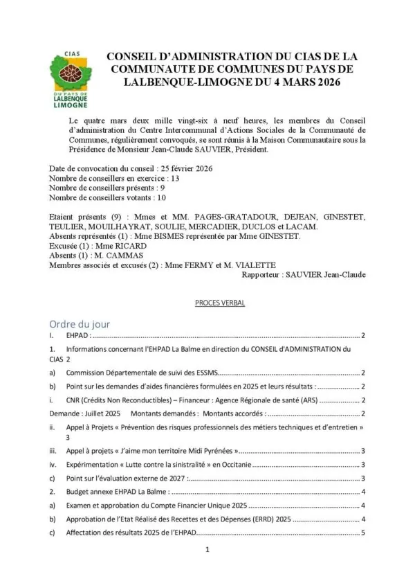 Image du document PV conseil administration du 4 mars 2026 NS